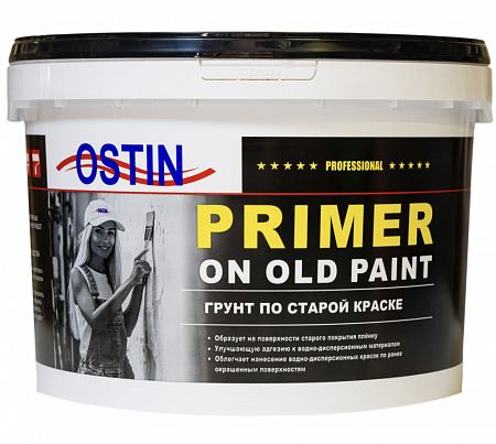 Грунт по старой краске «Ostin» Primer on Old paint (Молочно-белый) 10 кг